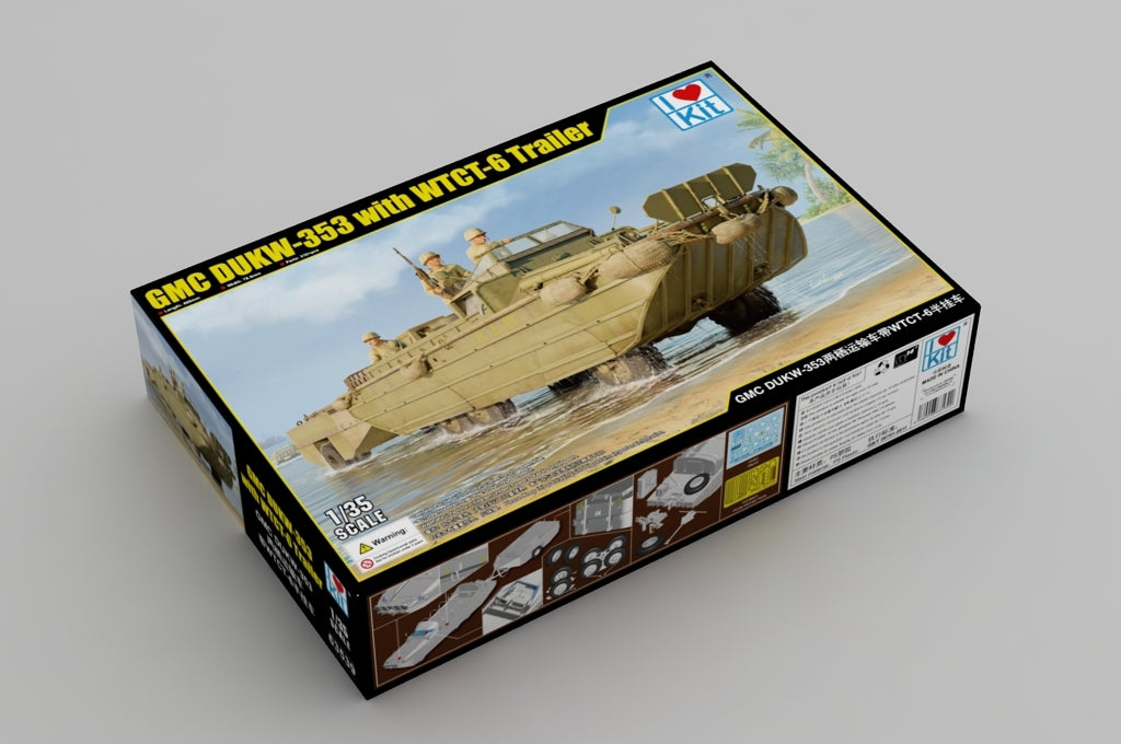 I Love Kit 63539 GMC DUKW-353 With WTCT-6 Trailer 1/35 – Bild 2