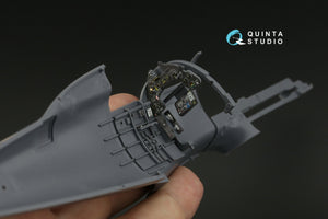 Quinta Studio QD32201 Macchi MC.202 Folgore Early 3D-Printed &amp;amp; coloured Interior on decal paper (Italeri) 1/32 – imagen 4