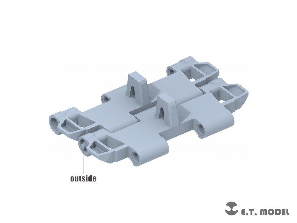 E.T. Model P35-058 US M26 PERSHING Medium Tank Workable Track (3D Printed) 1/35 – Bild 2
