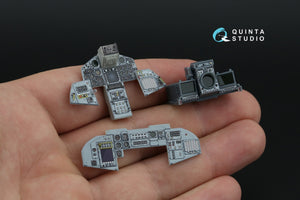 Quinta Studio QDS+32231 Tornado ECR German 3D-Printed &amp;amp; coloured Interior on decal paper (Italeri) (Small version) (with 3D-printed resin parts) 1/32 – imagen 12