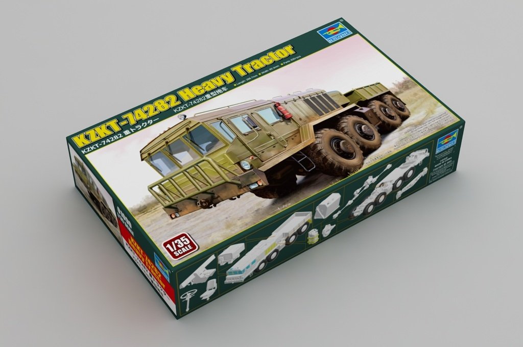 Trumpeter 01090 KZKT-74282 Heavy Tractor 1/35 – imagen 2