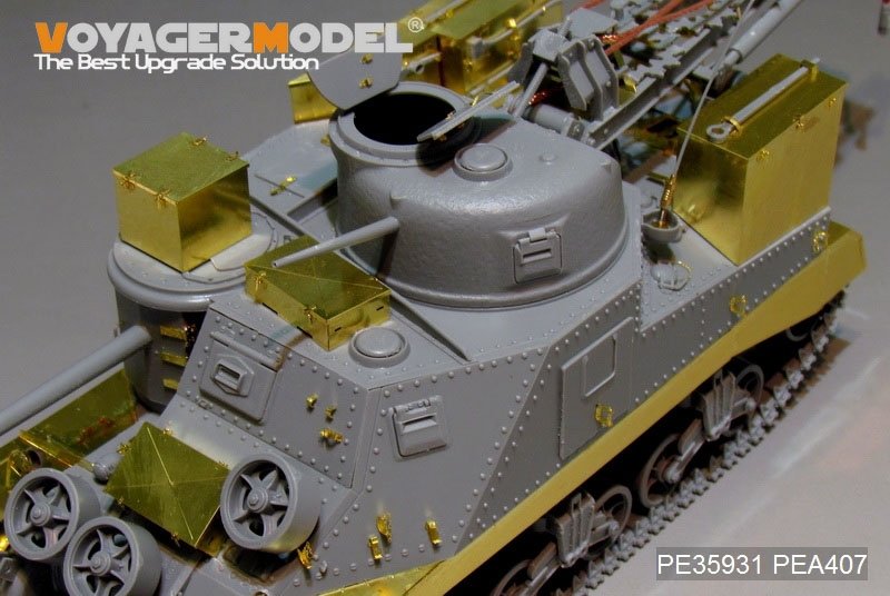 Véhicule de dépannage de char américain M31 de la Seconde Guerre mondiale, modèle Voyager PE35931, pour TAKOM 2088, échelle 1/35 – image 10