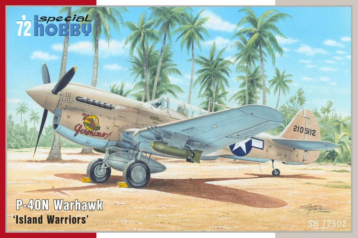 Special Hobby 72502 P-40N Warhawk « Guerriers de l'île » 1/72
