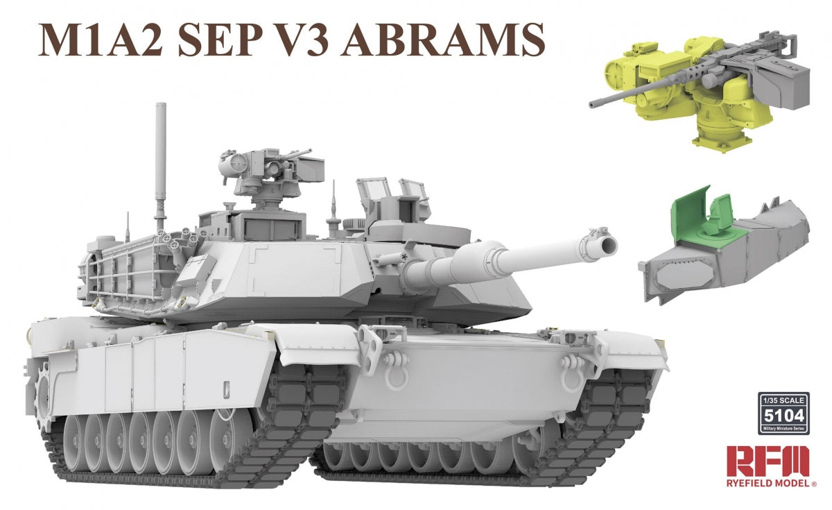 Rye Field Model 5104 M1A2 SEP V3 Abrams 1/35 – Bild 2