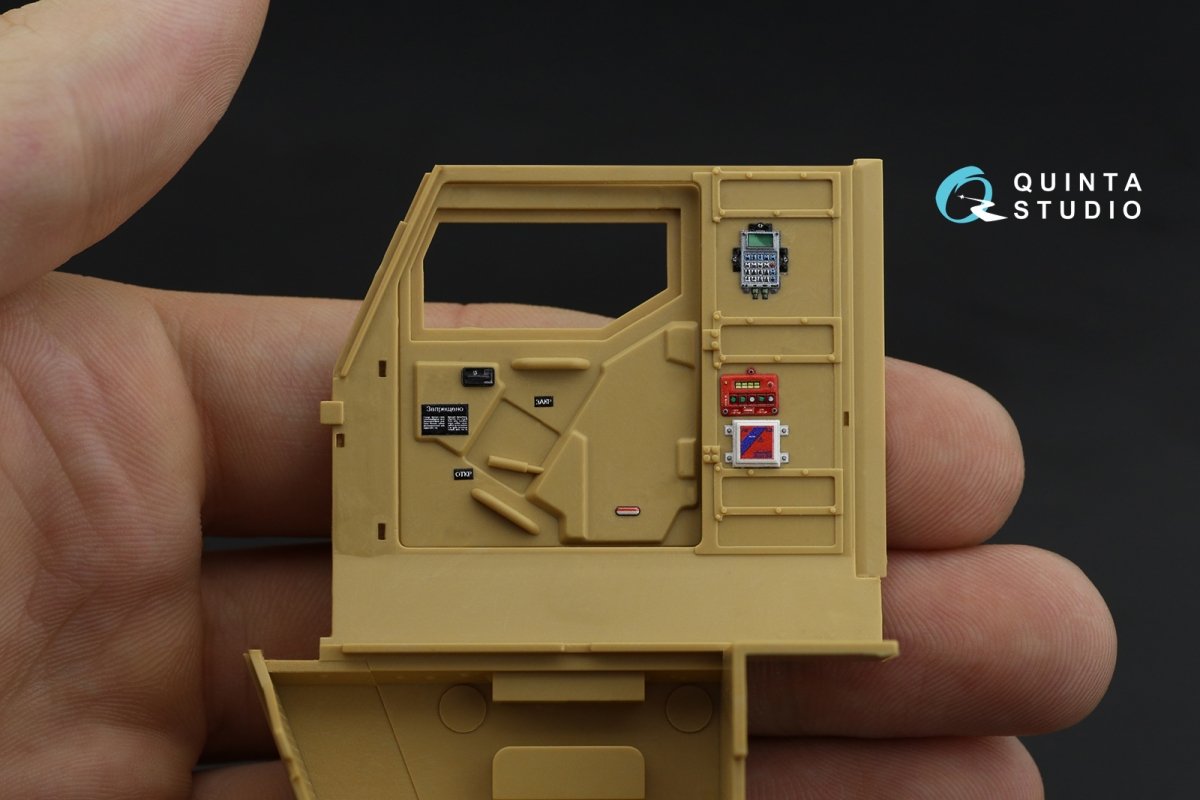 Quinta Studio QD35026 Ural 63095 TYPHOON-U 3D-Printed &amp;amp; coloured Interior on decal paper (for RPG-model kit) 1/35 – zdjęcie 6