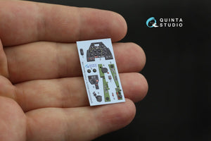 Quinta Studio QDS-48253 P-51D 3D-Printed &amp;amp; coloured Interior on decal paper ( Tamiya ) (small version) 1/48 – imagen 7