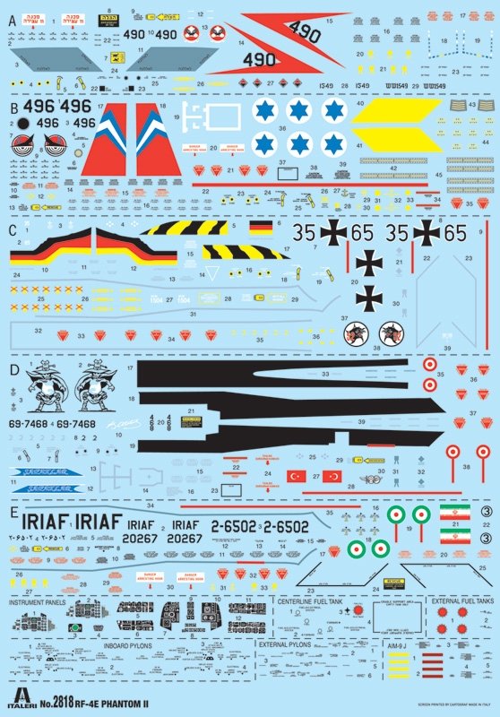 Italeri 2818 RF-4E Phantom II 1/48 – image 3