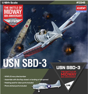 Academy 12345 USN SBD-3 &amp;quot;Battle of Midway&amp;quot; 1/48 – zdjęcie 2