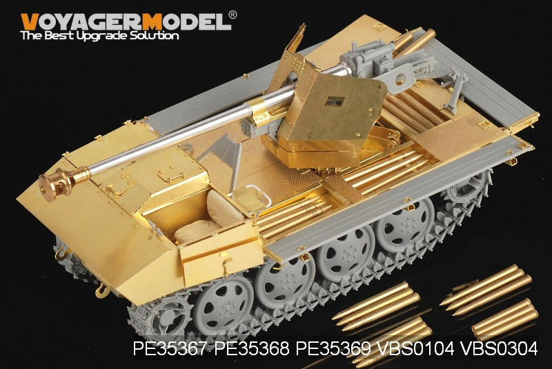 Maquette Voyager PE35369, plateforme de combat allemande de la Seconde Guerre mondiale PaK 40/4 auf Steyr RSO de 75 mm (munitions incluses), pour DRAGON 6640 au 1/35 – image 3