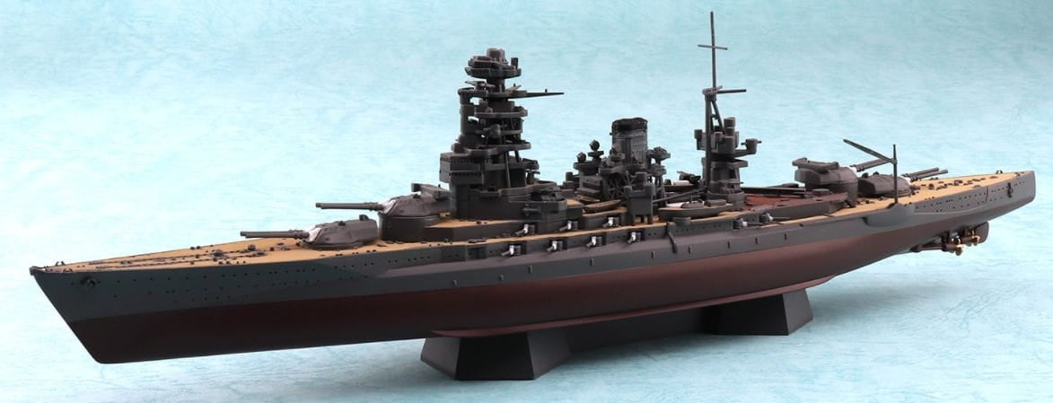 Aoshima 05980 Full Hull Series IJN Battleship Mutsu 1942 1/700 – Bild 2