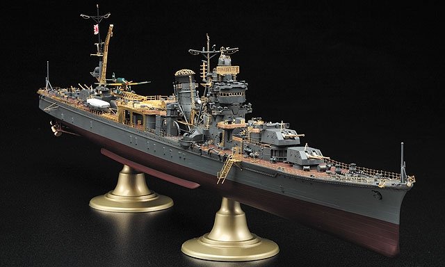 Hasegawa QG38 (72138) IJN Light Cruiser Agano Class Detail Up Parts Basic B 1/350 – immagine 2