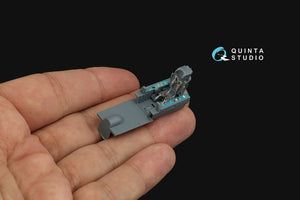 Quinta Studio QD72108 MiG-21PFM Emerald panels 3D-Printed &amp;amp; coloured Interior on decal paper (Eduard) 1/72 – imagen 10