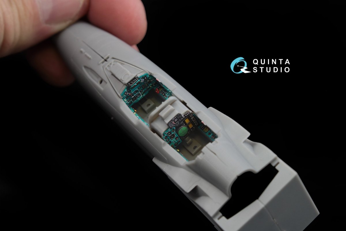 Quinta Studio QD72014 MiG-31B 3D-Printed &amp;amp; coloured Interior on decal paper (for Trumpeter kit) 1/72 – immagine 7