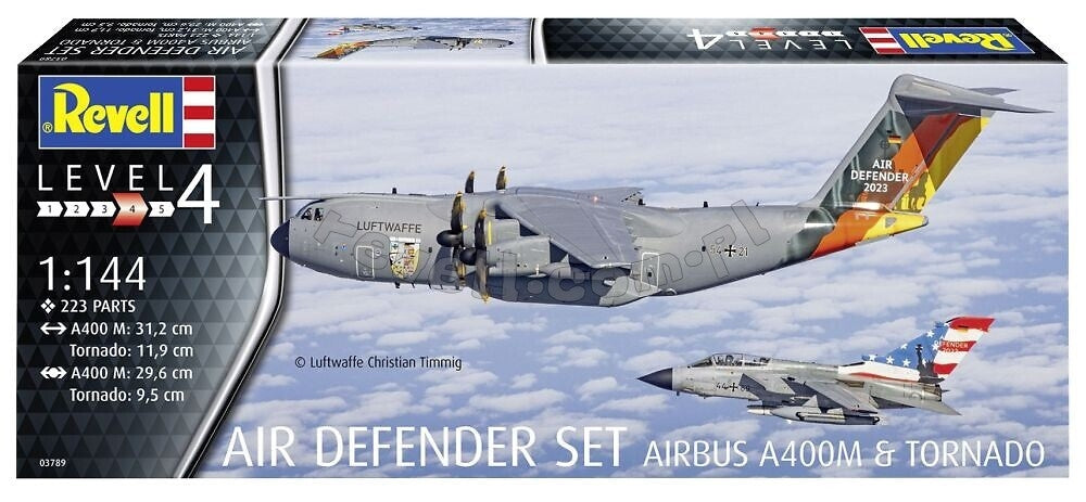 Revell 03789 Air Defender Set (Airbus A400M &amp;amp; Tornado) 1/144 – image 9
