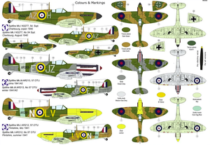 Kovozavody Prostejov KPM0276 Spitfire Mk.Ia „Special Markings“ 1/72 – imagen 2