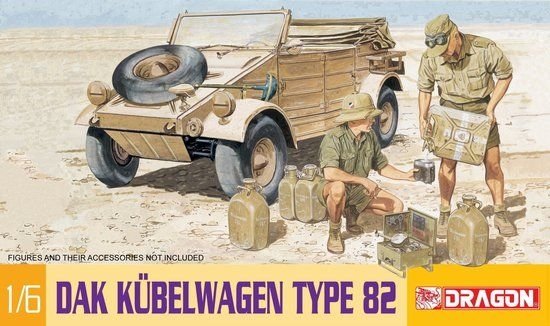 Dragon 75021 DAK Kubelwagen Type 82 1/6