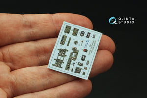 Quinta Studio QD48493 A6M2 Zero Nakajima Production 3D-Printed coloured Interior on decal paper (Eduard) 1/48 – Bild 4