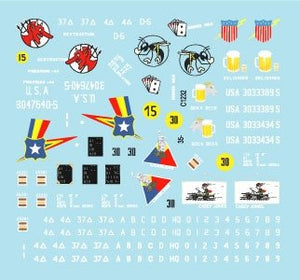 Star Decals 35-C1232 US 37th Tank Battalion 1/35 – image 3
