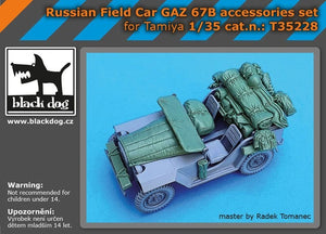 Black Dog T35229 Tiger I Pz Kpfw VI accessories set 1/35