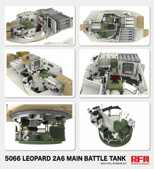 Rye Field Model 5066 Leopard 2 A6 - FULL INITERIOR 1/35 – Bild 5