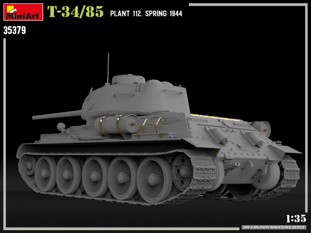 MiniArt 35379 T-34/85 PLANT 112. SPRING 1944 1/35 – imagen 3