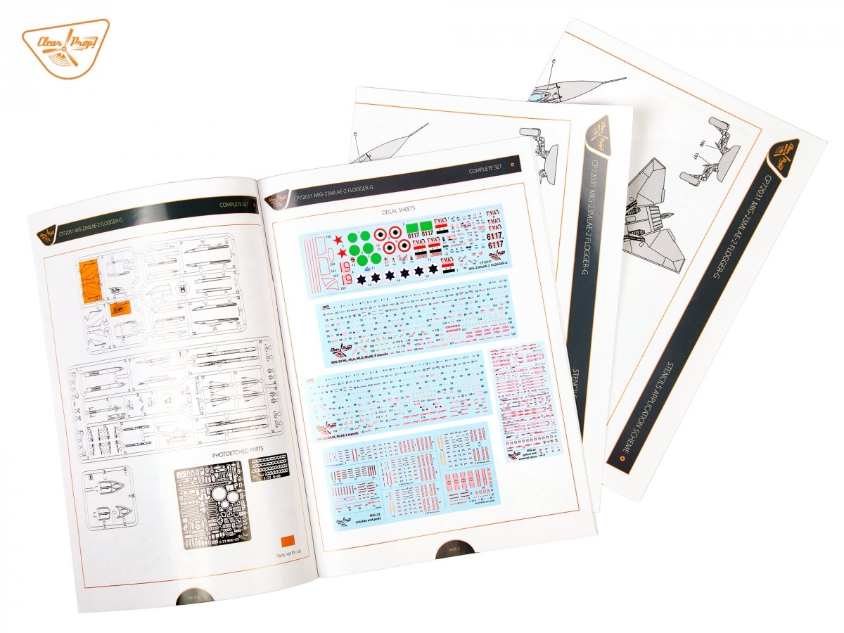 Propulseur transparent ! Kit expert MiG-23MLAE-2 Flogger-G CP72031 au 1/72  – image 35