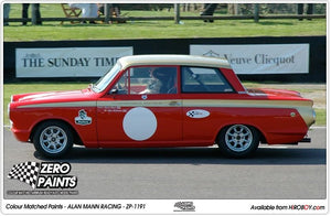 Zero Paints ZP-1191 Alan Mann Racing Paints Red/Gold 2x30ml – zdjęcie 3