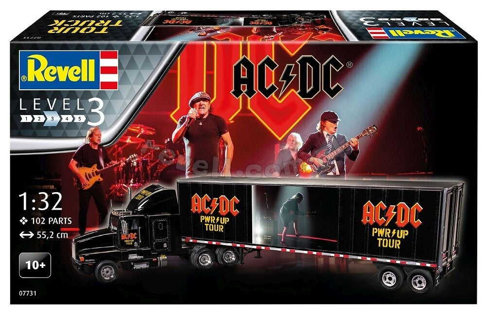 Revell 07731 AC/DC Power Up Tour Truck - Trailer 1/32 – Bild 2