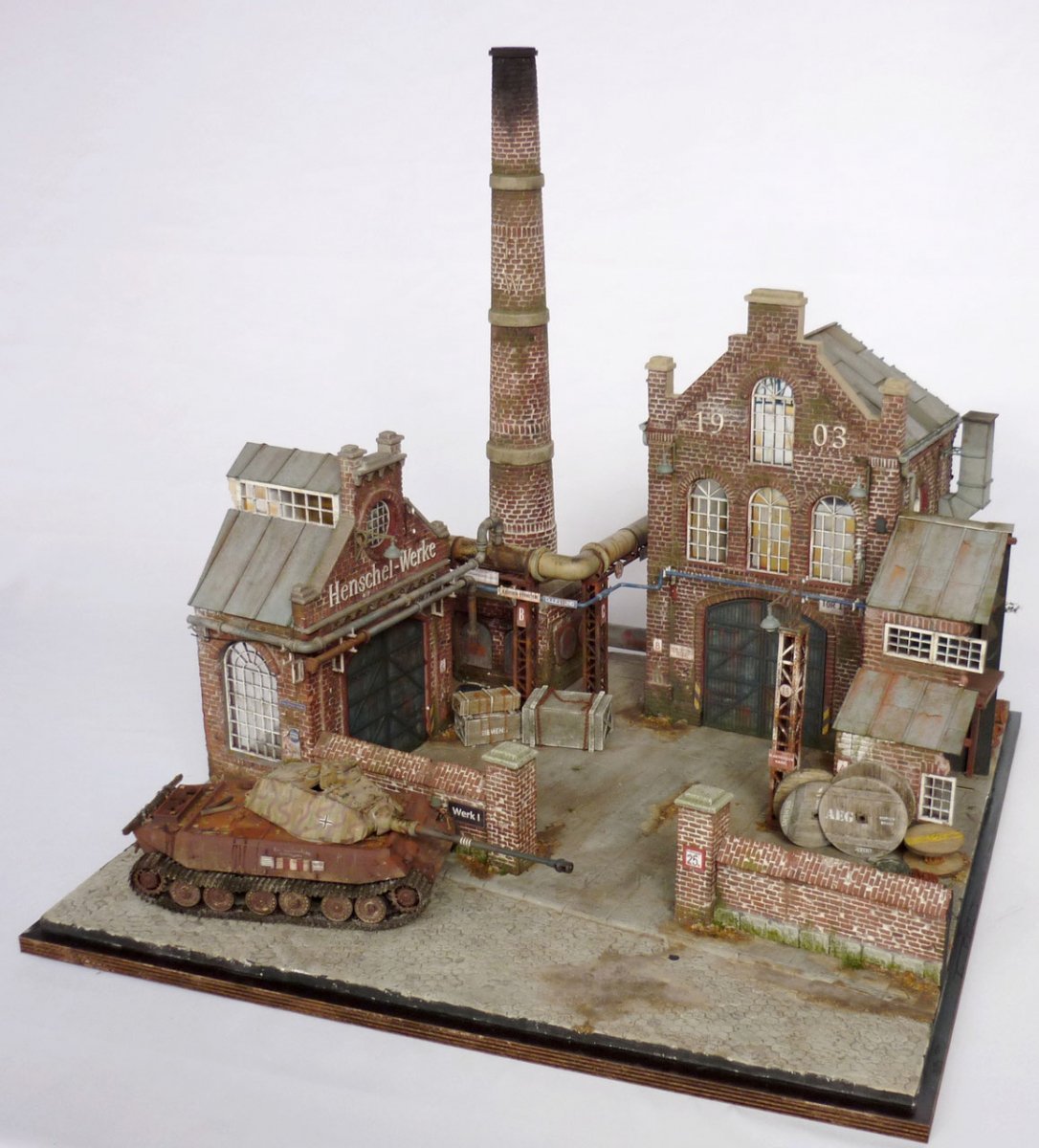 RT-Diorama 35282 Diorama-Base: &amp;quot;The Factory&amp;quot; 1/35 – zdjęcie 11