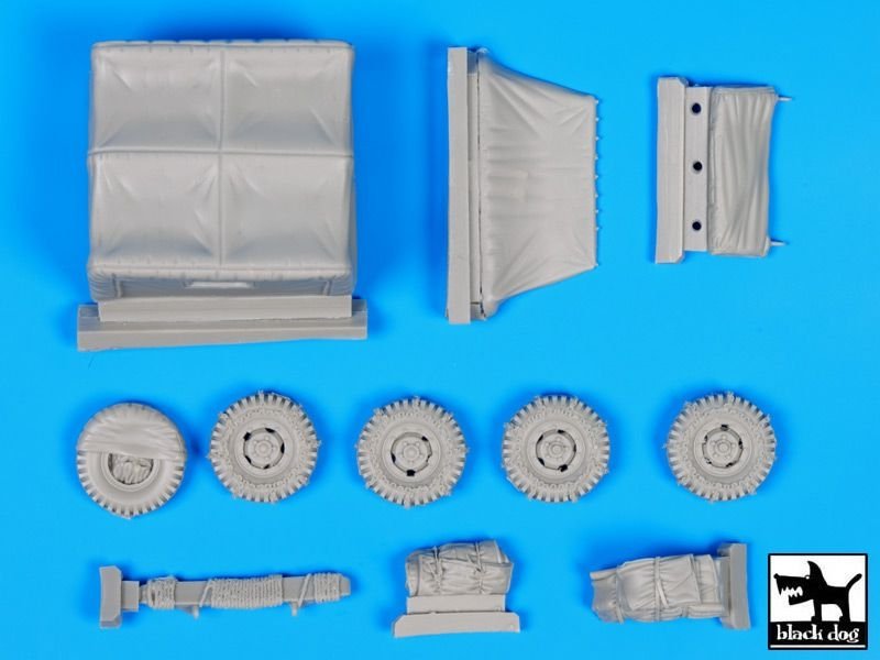 Black Dog T35102 US Dodge accessories set 1/35 – immagine 6