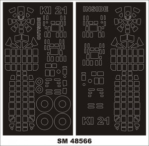 Montex SM48566 Ki-21 for ICM 1/48