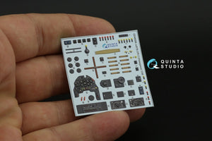 Quinta Studio QD48098 Ju 87B-2/R-2 3D-Printed &amp;amp; coloured Interior on decal paper (Hasegawa) 1/48 – immagine 7