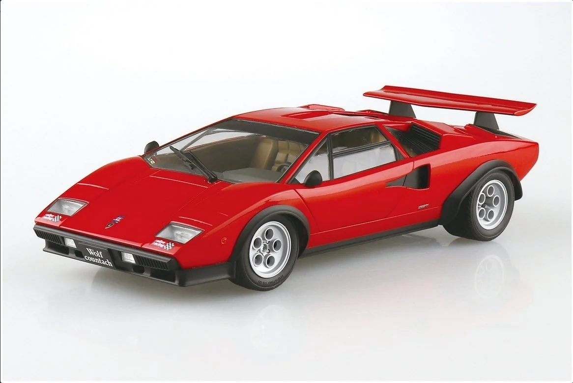 Aoshima 06383 Countach Walter Wolf - Version 2 1/24 – image 2