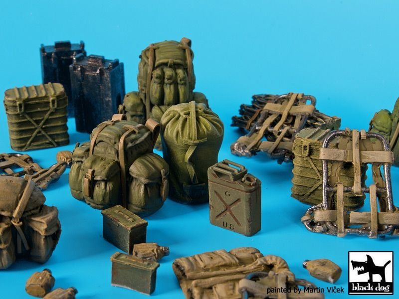 Ensemble d&amp;#39;accessoires d&amp;#39;équipement Black Dog T35164 Armée américaine (Vietnam) 1/35 – image 3