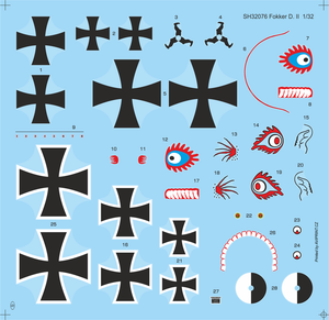 Special Hobby 32076 Fokker D. II Grunzweigs Planes 1/32 – Bild 2
