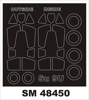 Montex SM48450 Su-9U TROMPETTE 1/48
