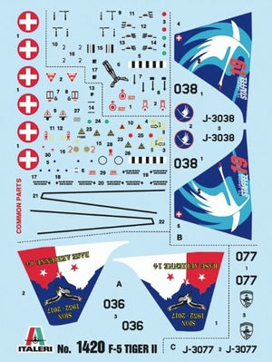 Italeri 1420 F-5E Swiss Air Force 1/72 – Bild 5