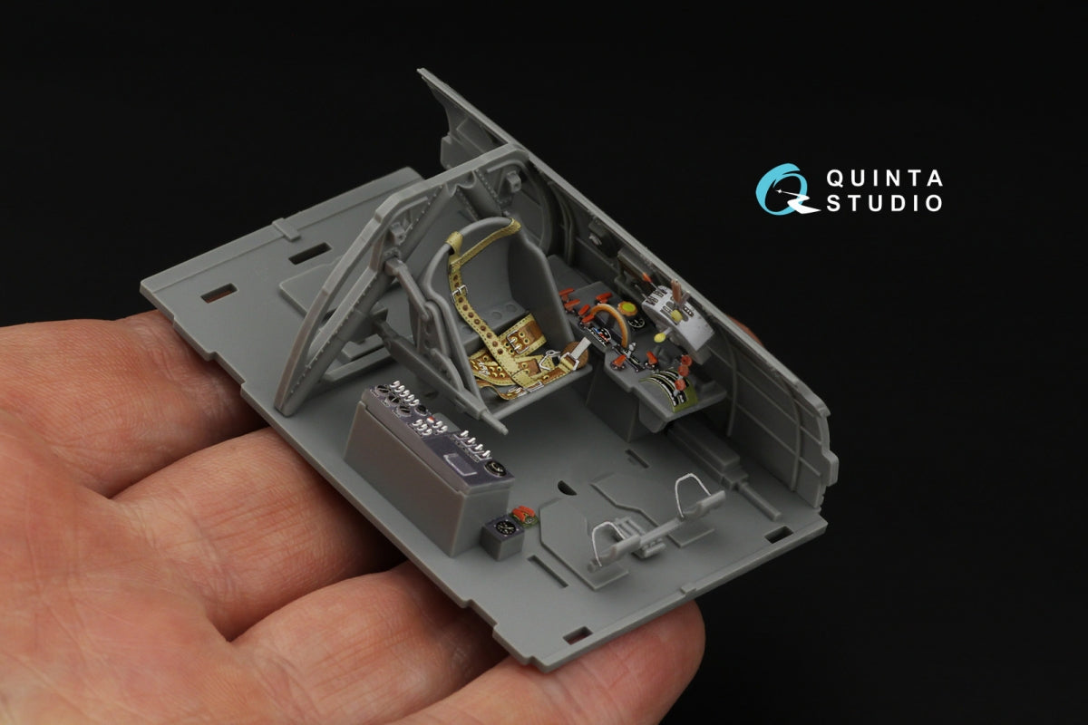 Quinta Studio QD32245 N1K2-J Shidenkai 3D-Printed &amp;amp; colored Interior on decal paper (Hasegawa) 1/32 – image 6