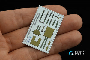 Quinta Studio QD48306 Eurofighter single seater 3D-Printed &amp;amp; coloured Interior on decal paper (Revell) 1/48 – zdjęcie 3