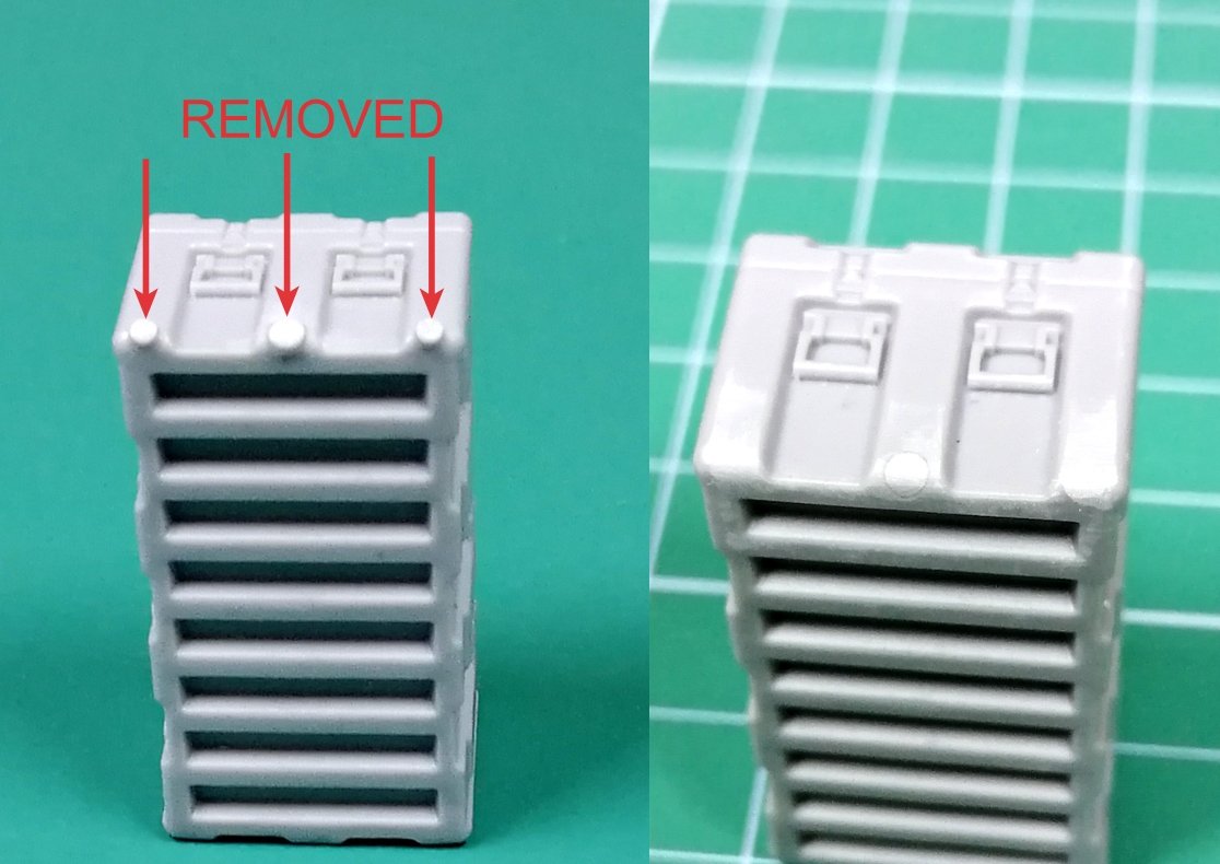 Eureka XXL E-068 Modern US Army PELICAN MM24 Mobile Master Pallet Ready Case 1/35 – zdjęcie 5