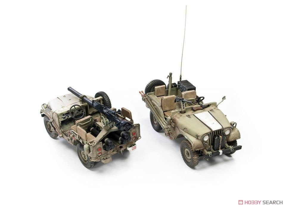 AFV Club 35S99 IDF M38A1 Series reconnaissance/fire support Jeep 1/35 – immagine 10