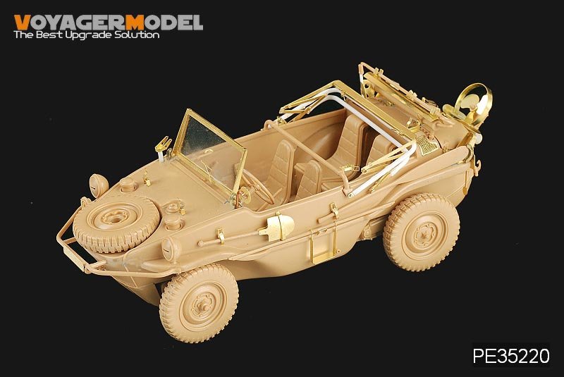 Voyager Model PE35220 WWII German Schwimmwagan Type 166 for TAMIYA 35224 1/35 – immagine 4