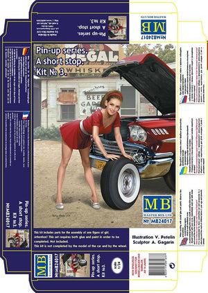 Master Box 24017 Pin-up series. &amp;quot;A short stop&amp;quot;. Kit No. 3 1/24 – Bild 3