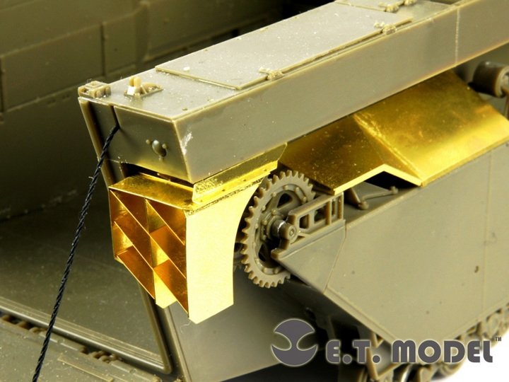E.T. Model E35-121 U.S. Water Buffalo LVT-4 (Early version) (For AFV 35205) 1/35 – imagen 6