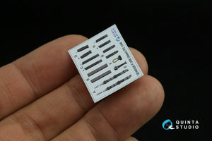 Quinta Studio QD48326 F-35B 3D-Printed &amp;amp; coloured Interior on decal paper (Italeri) 1/48 – Bild 5