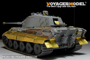 Voyager Model PE351182 WWII German King Tiger (Hensehel Turret)（For DRAGON/ZVEZDA kit） 1/35 – immagine 3