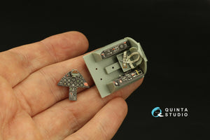 Intérieur imprimé en 3D et coloré sur papier décalcomanie Quinta Studio QD48392 F8F-1 Bearcat (Academy) 1/48 – image 10