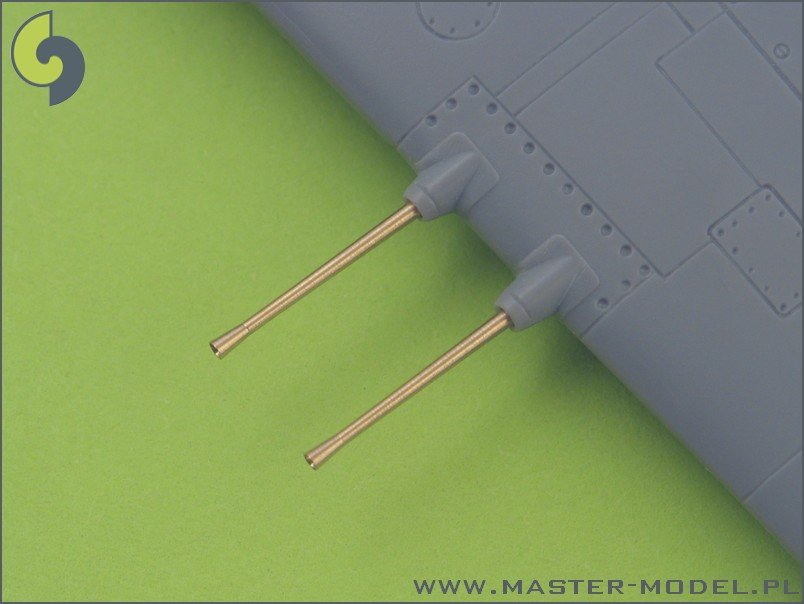Master AM-48-021 Japanese Type 99 20mm Mark 2 gun barrels (4pcs) 1/48 – Bild 3