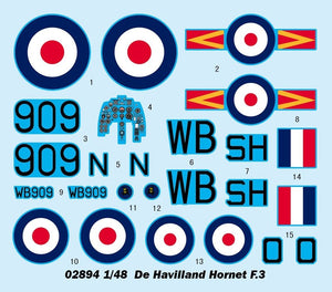 Trompette 02894 De Havilland Hornet F.3 – image 4