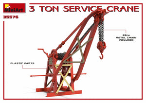 MiniArt 35576 3 TON SERVICE CRANE 1/35 – zdjęcie 3
